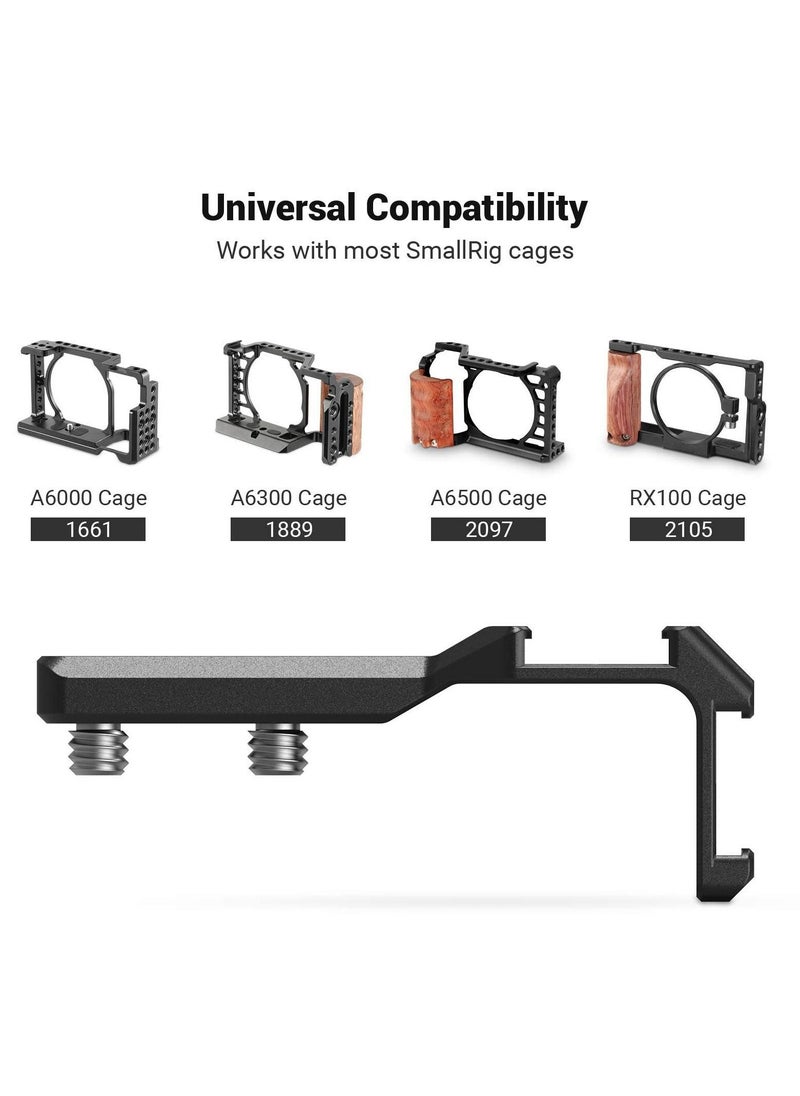 Y&D - Camera Mount Adapter with Dual Cold Shoe Extension Hot Shoe, Universal Extended Bidirectional Cooling Device, Two-Way Accessory Monitoring Equipment Stand Accessories 2881 - Image 1