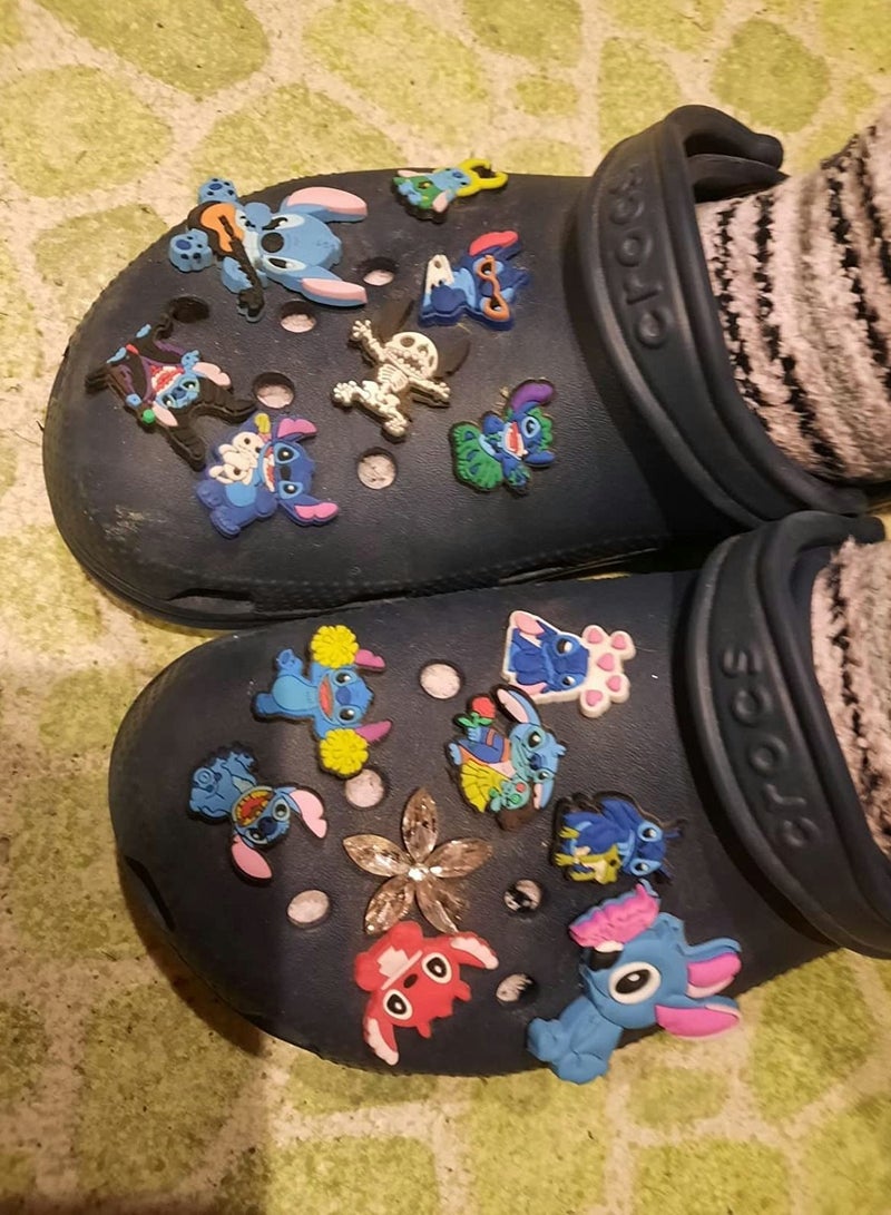 Excefore Shoes Decorations Charms 30 PCS Random Cartoon Anime Decoration for Crocs Shoes PVC ​Charms Bracelet Wristband for Men Women Kid Girl Boy Buckle Party Favors Birthday Gifts Nurse Charm - Image 2