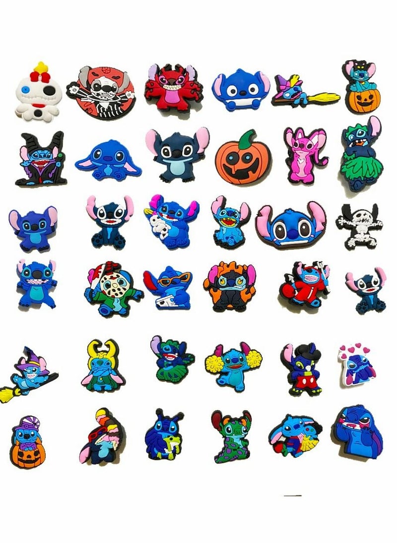 Excefore Shoes Decorations Charms 30 PCS Random Cartoon Anime Decoration for Crocs Shoes PVC ​Charms Bracelet Wristband for Men Women Kid Girl Boy Buckle Party Favors Birthday Gifts Nurse Charm - Image 1