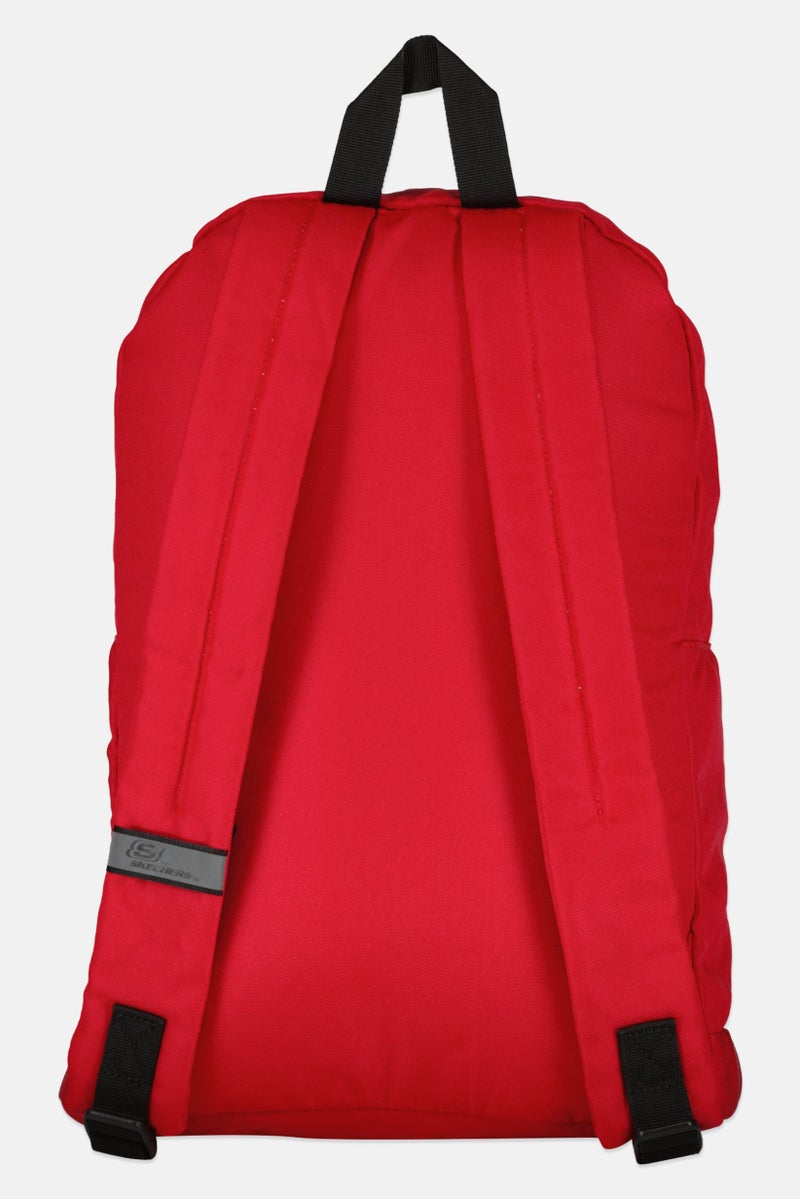 SKECHERS Women Brand Logo Backpack 33 H x 29 L x 15 W cm, Red  - Image 2
