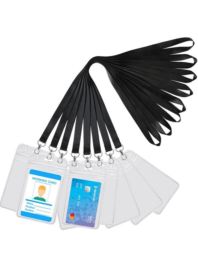 Lanyards With Id Badges Holder 8 Pack Black Lanyard With Id Badge Holder Neck Lanyard For Keys Id Card Holder - pzsku/Z225AEF2B0C5A77BCD808Z/45/_/1720702307/761940c0-c208-4796-bf8b-98ec9c31d843