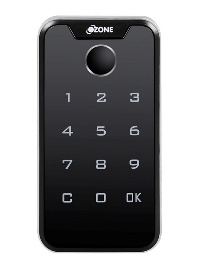 أوزون قفل أثاث إلكتروني رقمي من أوزون، تطبيق جوال، بصمة إصبع، كلمة مرور، بطاقة RFID، أسود، بصمة إصبع، رقم التعريف الشخصي. - Image 4
