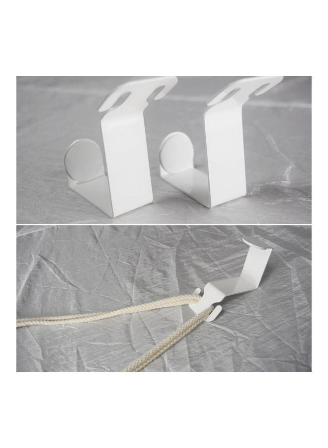 NIBEMINENT Striped Foot Hammock Black/White - Image 3