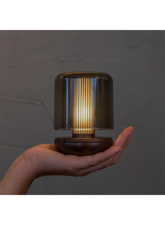 Humble Firefly Rechargeable Table Lamp – Portable LED Mood Light, Dimmable, Wireless, USB-C Charging, Indoor/Outdoor Use, IP65 Waterproof – Bronze/Smoked - Image 4