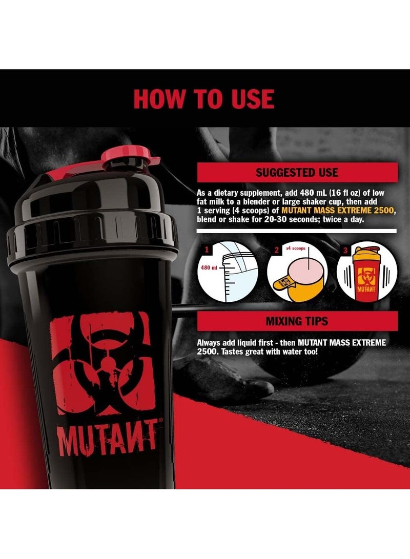 ميوتانت موتانت ماس اكستريم 2500 6 رطل نكهة الشوكولاتة الثلاثية 10 حصص - Image 5