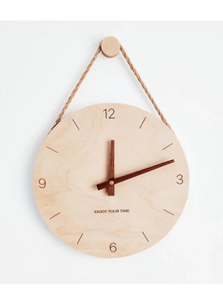 Nordic Style Wall Clock With Hour Numbers 40 Cm - pzsku/Z225B6C54F43A0ABD8F93Z/45/_/1715425155/9b18be9b-058f-4e59-8985-38620f72656d