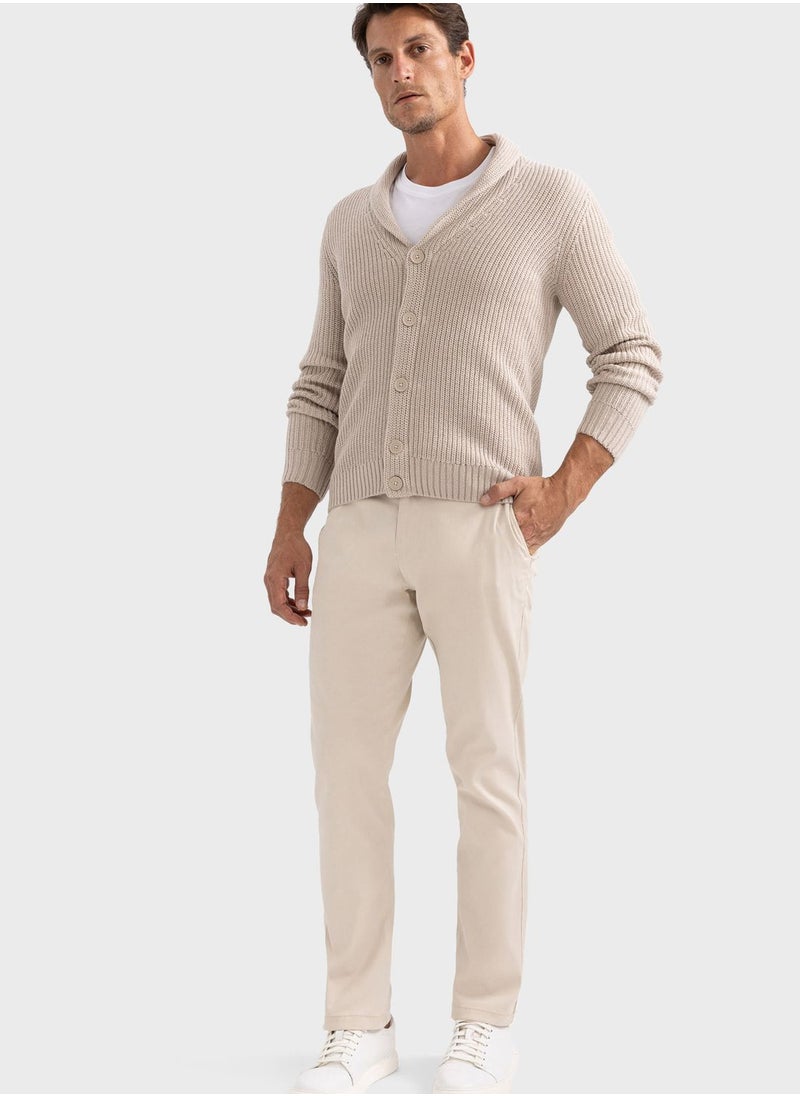 DeFacto - Shawl Collar Knitted Cardigan - Image 1