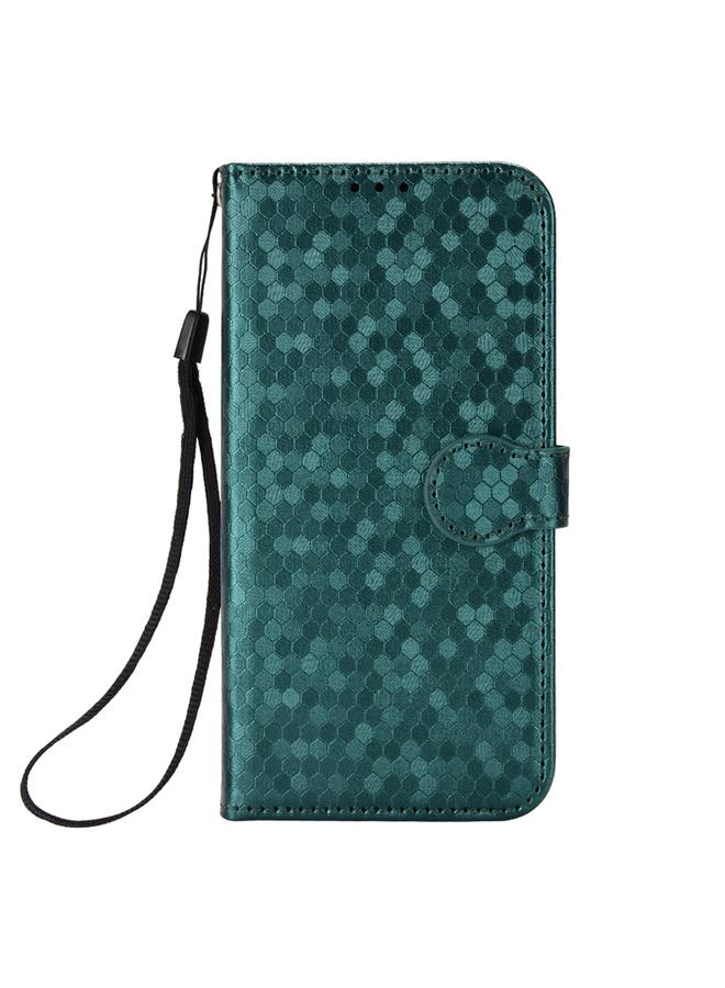 S-TOP Case For Nokia C31 Honeycomb Dot Texture Leather Phone Case - Image 2