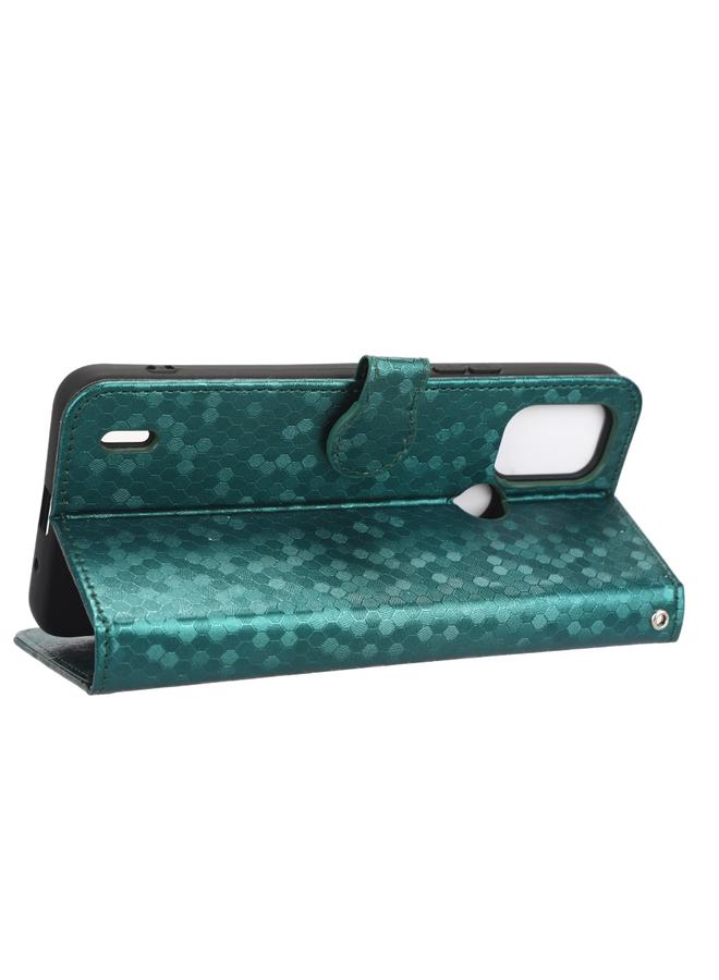 S-TOP Case For Nokia C31 Honeycomb Dot Texture Leather Phone Case - Image 5