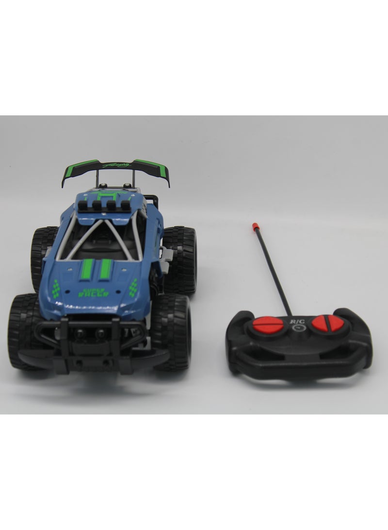 حديقة الألعاب سيارة سباق بتحكم عن بُعد للأطفال – سيارة دفع رباعي عالية السرعة مع عجلات كبيرة وجهاز تحكم - Image 1