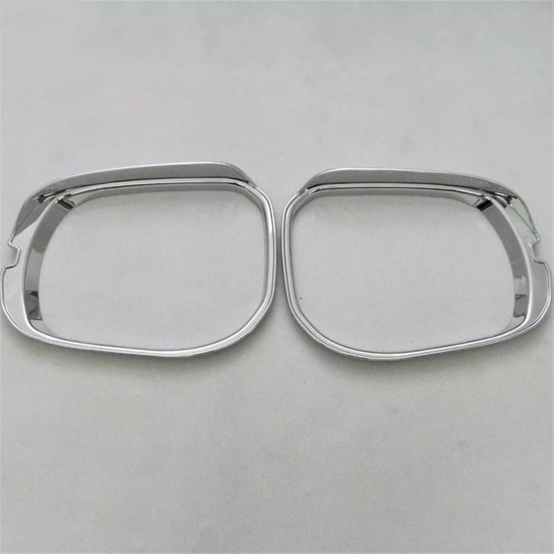 QASULER Chrome Rearview Mirror Rain Covers for UR-V 2017 - Image 1