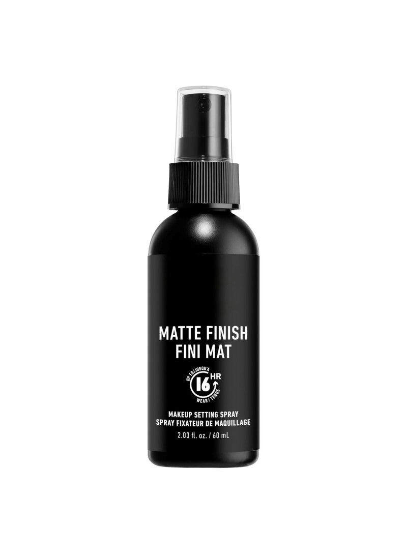 هويتك بخاخ تثبيت المكياج بلمسة نهائية غير لامعة، 60 مل، زجاجة سوداء - Image 1