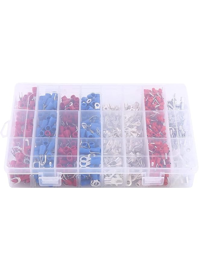 PROMASS promass Insulated Electrical Wire Connectors with 24 Size Assortment Terminal Kit - 1000 Pieces  - Image 1