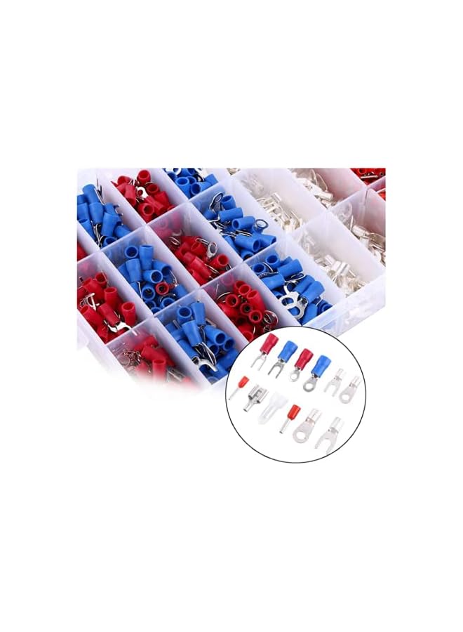 promass Insulated Electrical Wire Connectors with 24 Size Assortment Terminal Kit - 1000 Pieces