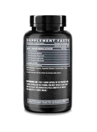 Anabol Hardcore Anabolic Activator 60 Capsules - view 2