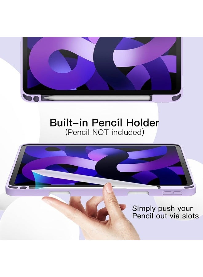 ELTRAZONE Slim Trifold Smart Case for iPad 10th Gen 10.9 (2022) – With Pencil Holder and Adjustable Stand - Image 3