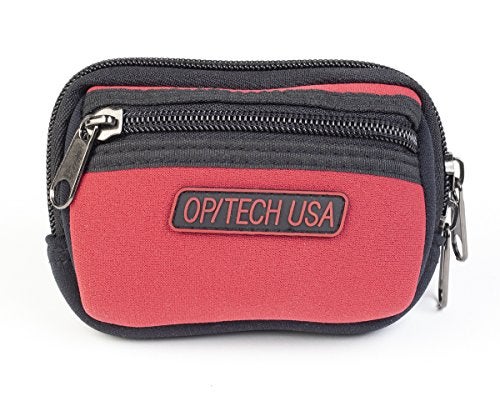 OP/TECH USA Soft Pouch Zippeez - Small (Red) - Image 4