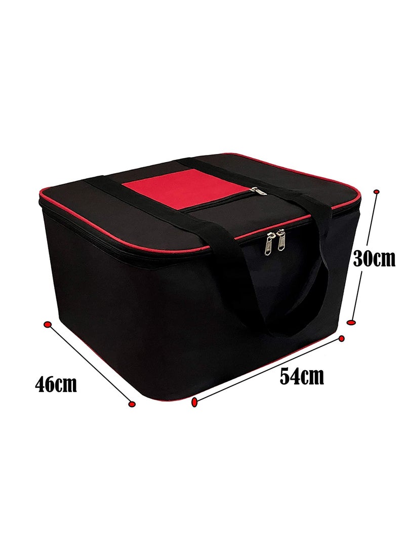 AI ANKIT INTERNATIONAL ANKIT INTERNATIONAL Pack of 6 Storage Bag NonWoven Large Size Underbed Storage Bag For Clothes Size 24 x 18 x 14 Inches  - Image 4