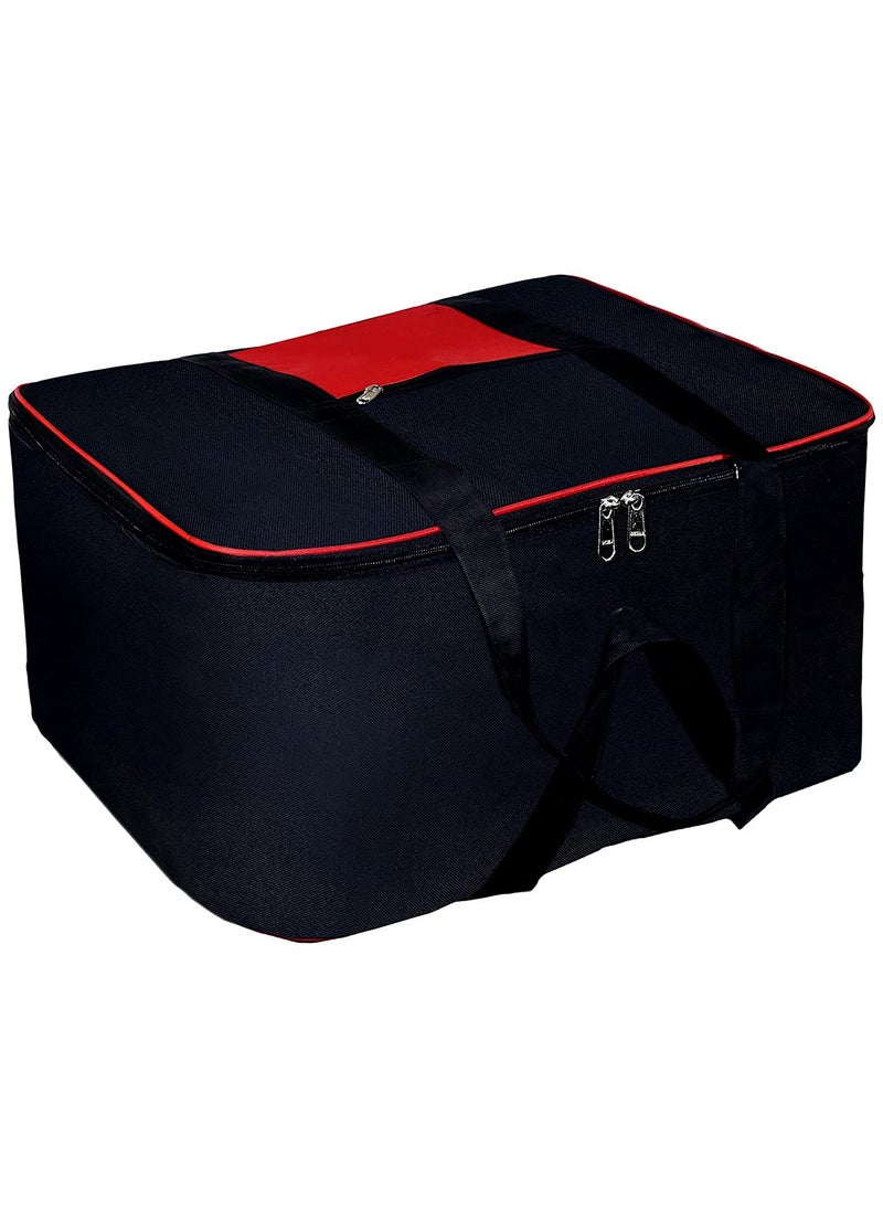 AI ANKIT INTERNATIONAL ANKIT INTERNATIONAL Pack of 6 Storage Bag NonWoven Large Size Underbed Storage Bag For Clothes Size 24 x 18 x 14 Inches  - Image 2