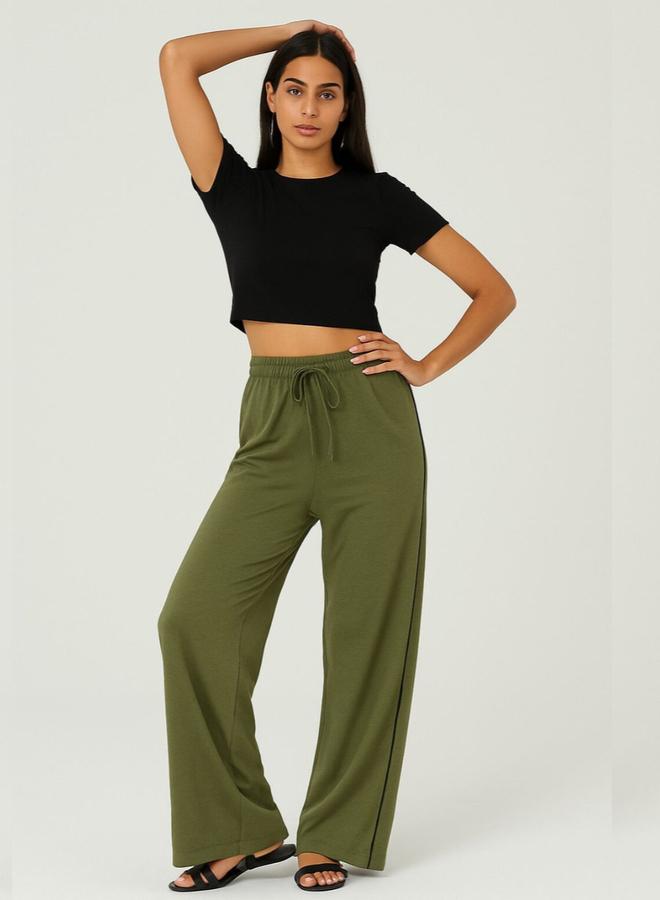 PAUSE Women Olive Relaxed Fit Joggers - Image 4
