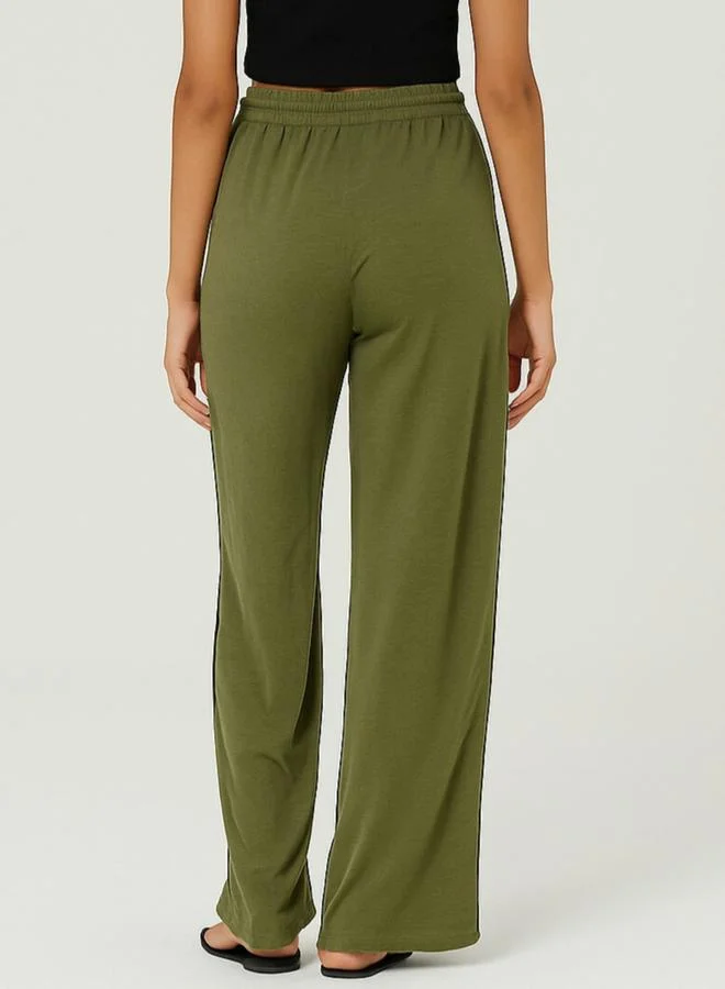 بوز Pause Women Olive Relaxed Fit Joggers
