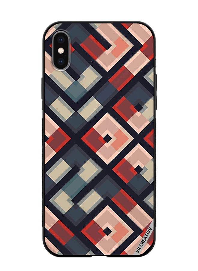 VR CREATIVE Protective Case Cover For Apple iPhone XS Max Pattern Design Multicolour - Image 1