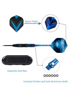 NIBEMINENT 3Pcs/Set Professional Aluminium Alloy Plastic Darts Shaft Tip Flights 23g with Box 14.5*4.8*2cm  - Image 2