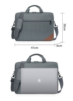 DUNISO 15.6 Inch Laptop Bag Lightweight Computer Bag Travel Business Handbag Briefcase Water Resistance Shoulder Messenger Bag for Men and Women Work Office  - Image 2
