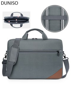 DUNISO 15.6 Inch Laptop Bag Lightweight Computer Bag Travel Business Handbag Briefcase Water Resistance Shoulder Messenger Bag for Men and Women Work Office  - Image 1