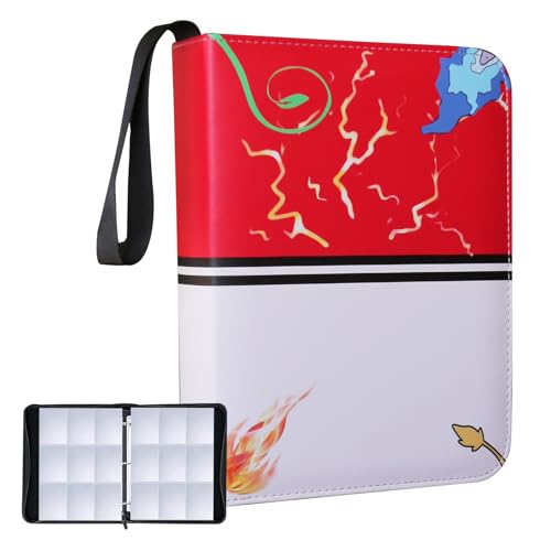 Fweel Trading Card Binder Deluxe – Premium 9-Pocket Album with 900 Pockets, Ideal Card Storage Binder for Boys and Girls, Collection Book Case for Card Enthusiasts - Image 1