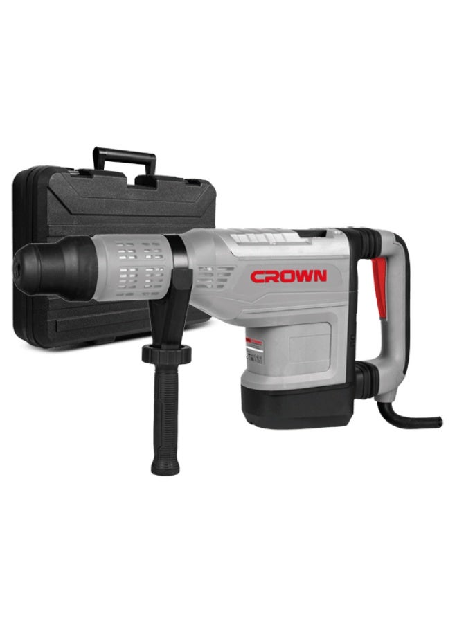 Crown HEAVY ROTARY HAMMER 55mm, 1700W,220V/60Hz, 8 A - CT18190 BMC
