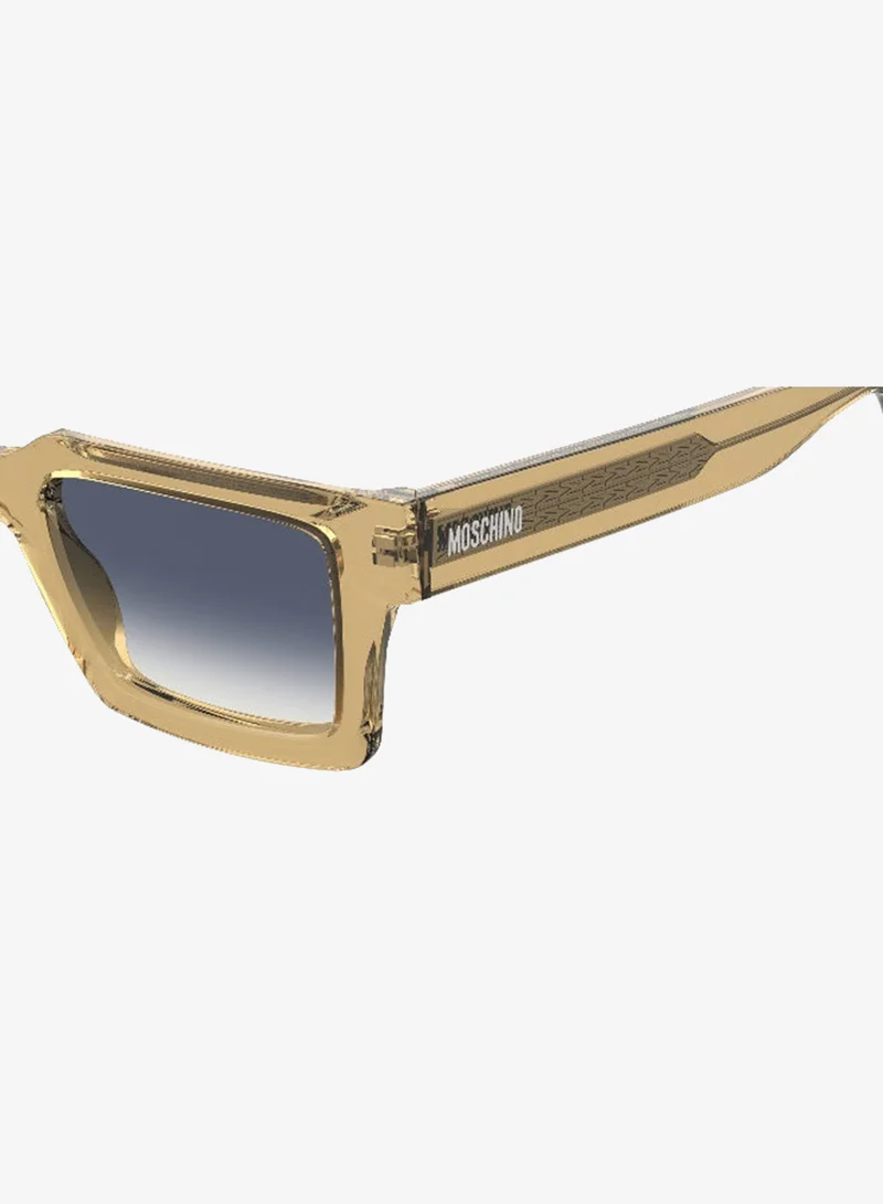 Moschino  MOSCHINO MOS214/S Sunglasses Beige Rectangular  | Best Price UAE