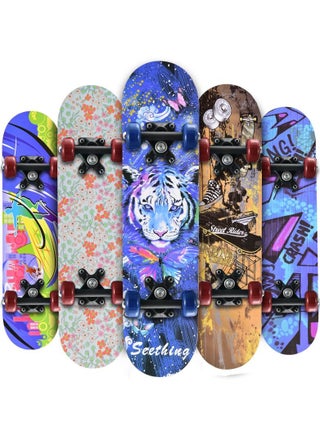 Skateboards for Beginners 31 Inch Complete Skateboard for Kids Teens Adults Ages 5-16, Complete Cruiser Skateboard for Youth - pzsku/Z225CB6B41C7F8112D5AFZ/45/_/1683989568/c552fbe6-649d-4601-a971-ac4ea79d9ac0