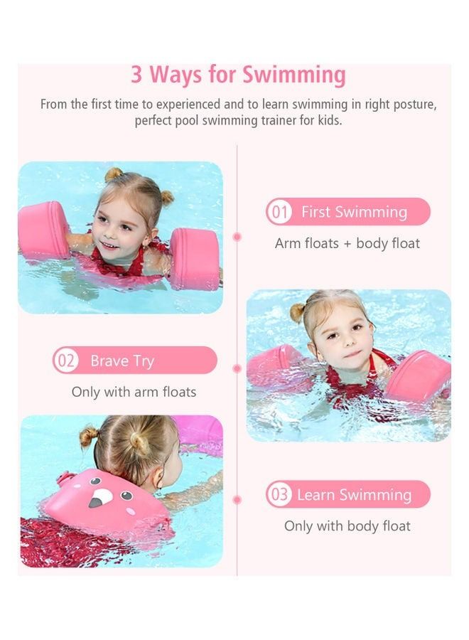Mambobaby Non-Inflatable Arm Swim Float Swimming Sleeve Pool Trainer For Kids - Image 3