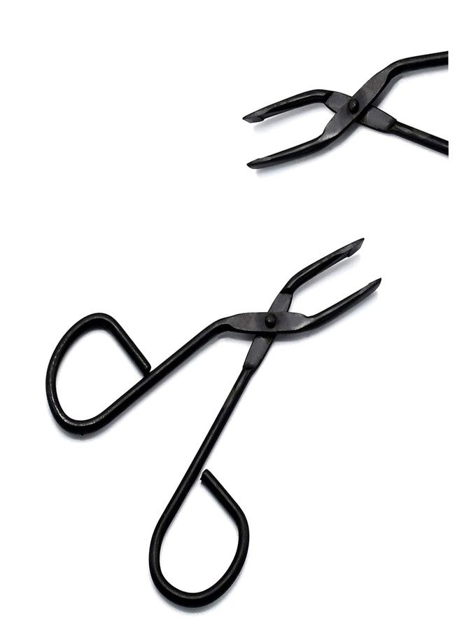 DDP Pro Scissor-like Tweezer Slant 'Eyebrow Black Color - Image 1