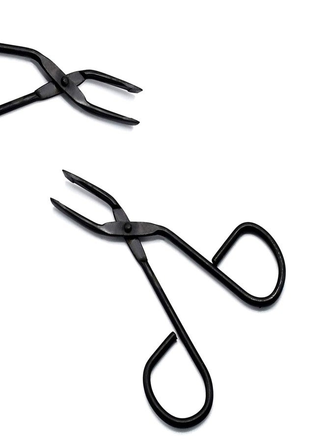 DDP Pro Scissor-like Tweezer Slant 'Eyebrow Black Color - Image 3