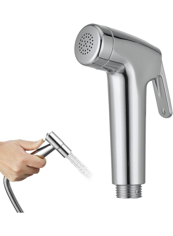 Royal Apex Bidet Spray Head | Shattaf, Hand Held Solid Brass Chrome Bidet Toilet Sprayer Bathroom Hand Shower For Personal And Feminine Hygiene, Clean Around The Toilet (Pack Of 2) - Image 3