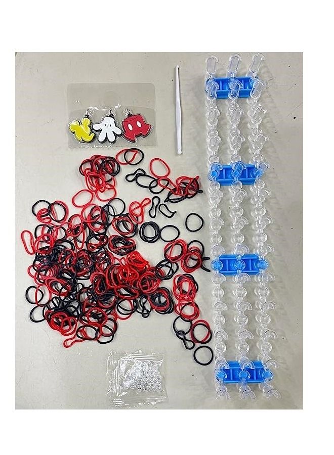 Hand bracelet for children, multi-colored, 220 pieces 