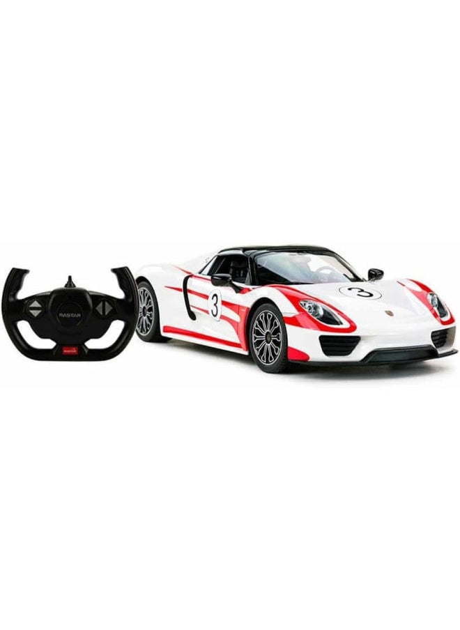 RASTAR Porsche 918 Spyder Weissach Car  - Image 1