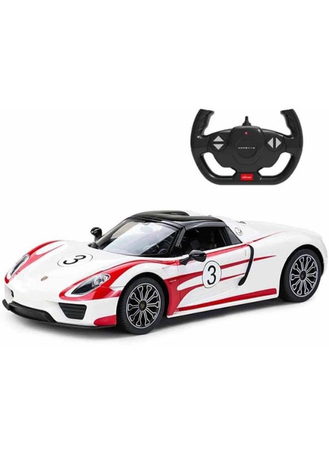 RASTAR Porsche 918 Spyder Weissach Car  - Image 4