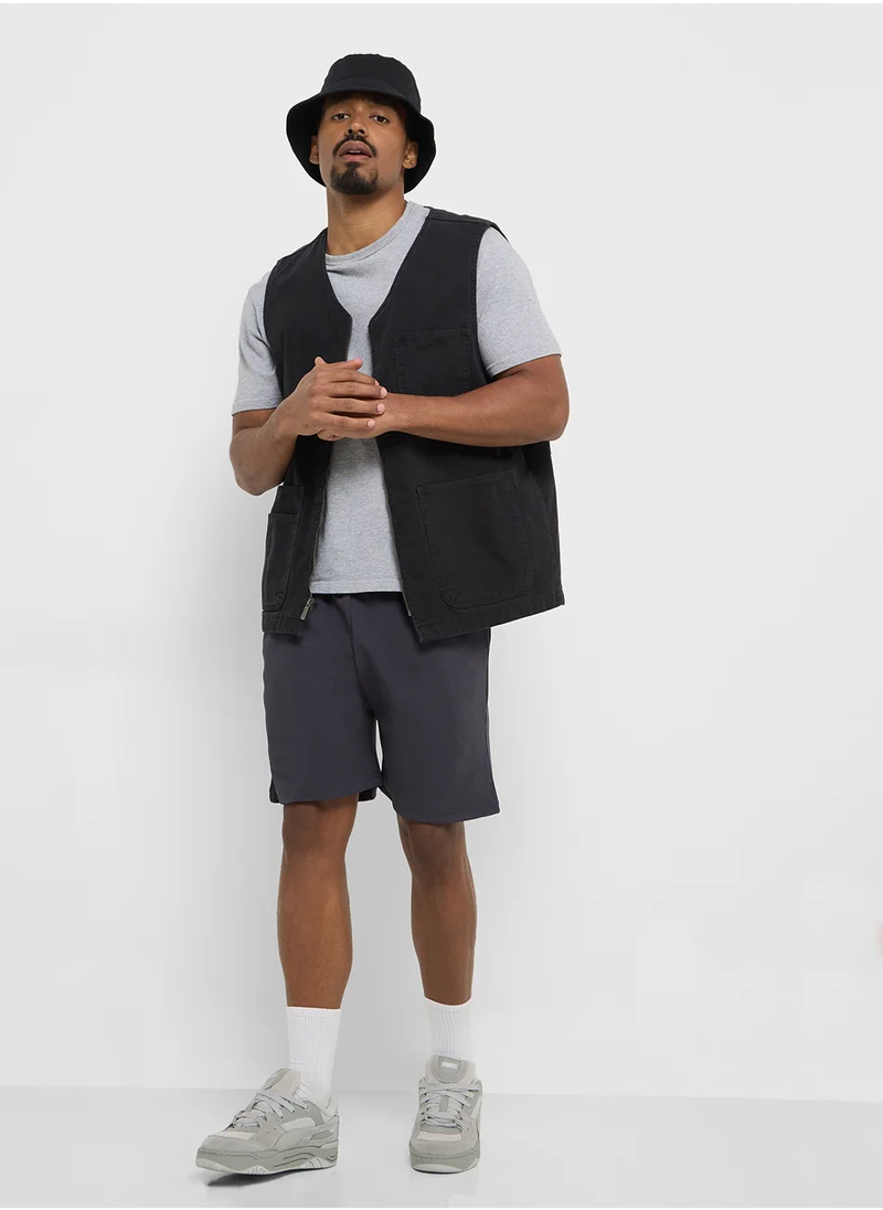 سفنتي فايف Essential Drawstring Shorts