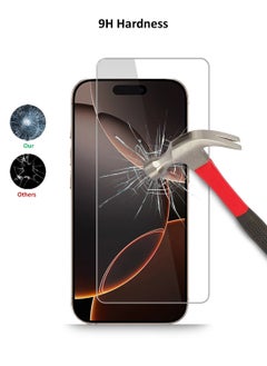 Techie Apple iPhone 16 Pro Max Case and Screen Protector Combo Pack - Clear Case with MagSafe with HD Tempered Glass Screen Protector  - Image 5