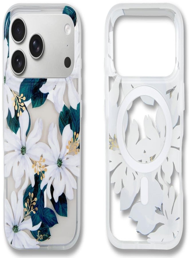 Sonix Case for iPhone 17 Pro | Compatible with MagSafe | 10ft Drop Tested | Delilah Flower - Image 1