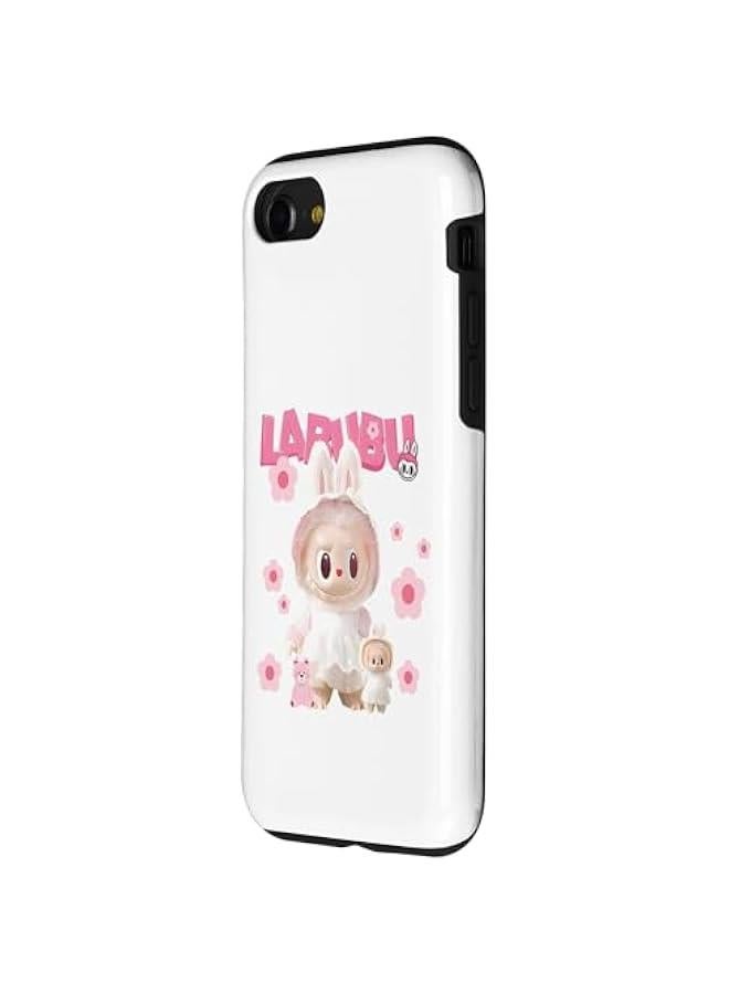 Arabest Funny Labubu Lover Cute Labubu The Monsters Pink Case for iPhone SE (2020) / 7 / 8 - Image 2