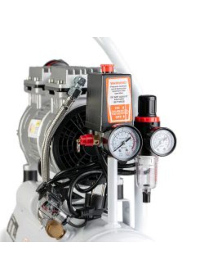 Shielder Silent Air Compressor Shielder SH-1055 10L Oil-Free 1HP 750W Low Noise 57dB Medical Industrial Compressor - Image 4