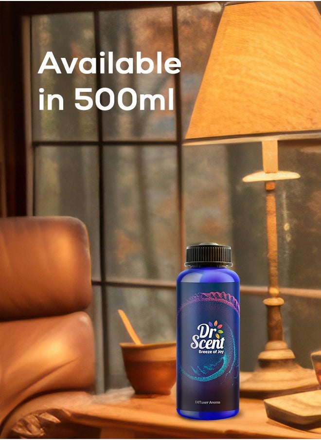 Dr Scent Diffuser Aroma Turkish Coffee, Feel the Aromatic Fragrance of Roasted Coffee Beans, And Zesty Cardamom, Ending with Sweet Notes of Vanilla (500ml)  - Image 3