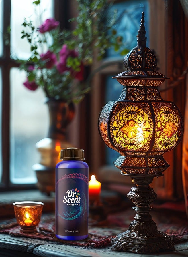 Dr Scent Diffuser Aroma Turkish Coffee, Feel the Aromatic Fragrance of Roasted Coffee Beans, And Zesty Cardamom, Ending with Sweet Notes of Vanilla (500ml) - Image 5