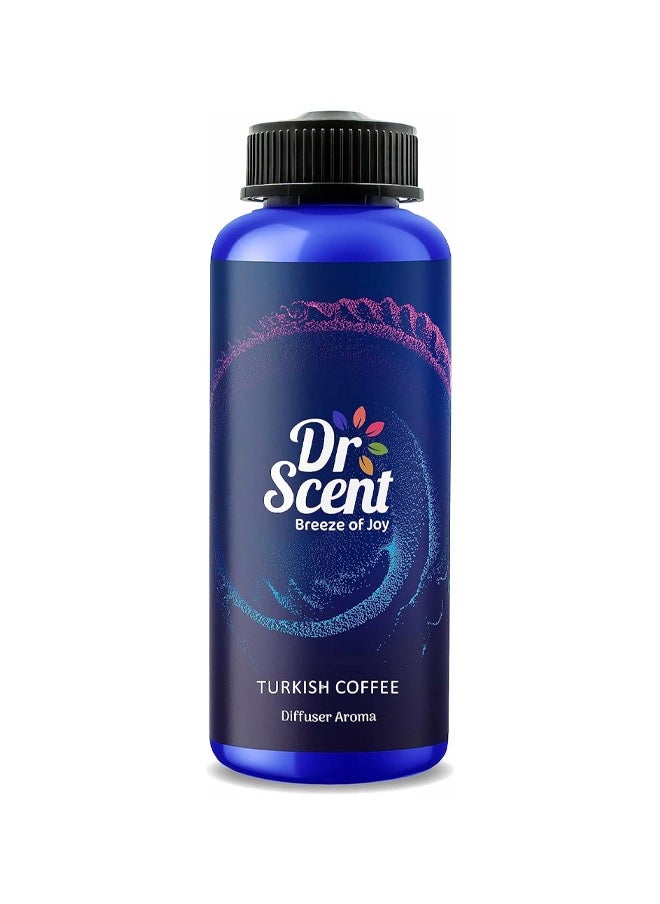 Dr Scent Diffuser Aroma Turkish Coffee, Feel the Aromatic Fragrance of Roasted Coffee Beans, And Zesty Cardamom, Ending with Sweet Notes of Vanilla (500ml)  - Image 1