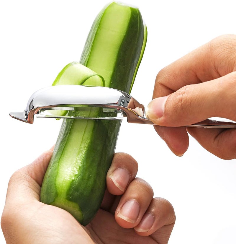 Honsen Set of 2 Stainless Steel Vegetable Peeler,Y-Shaped and I-Shaped Stainless Steel Peelers For Potatoes, All Fruits & Veggies¡­ - Image 4