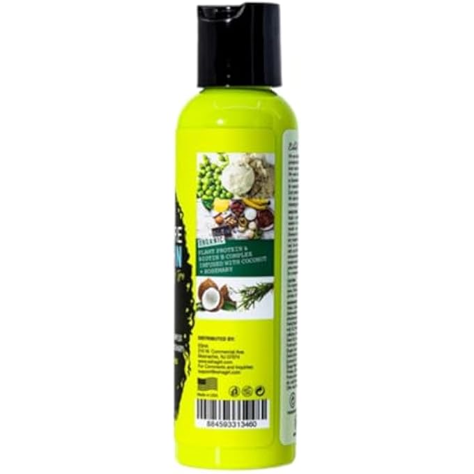 ESHA GIRL NATURAL Â€“ CURL MOISTURE LEAVE-IN CONDITIONER Â€“ ESPECIALLY FOR CURLY HAIR Â€“ PLANT PROTEIN & BIOTIN B COMPLEX INFUSED WITH COCONUT & ROSEMARY Â€“ (4 OZ.) - Image 3